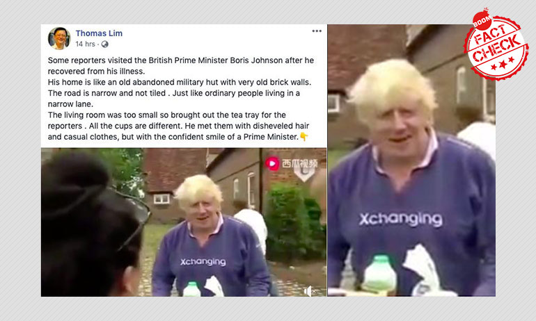 Old Video Of Uk Pm Boris Johnson Resurfaces With Covid 19 Spin