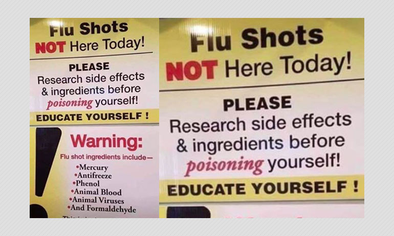 Flu Shot Ingredients 2020