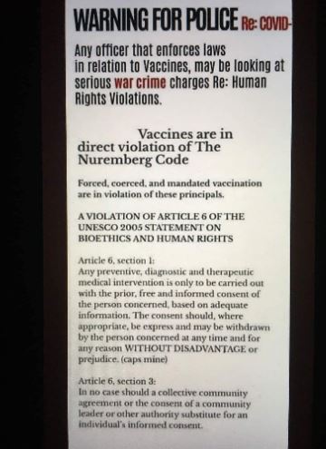 Do Vaccinations Violate Human Rights Under The Nuremberg Code