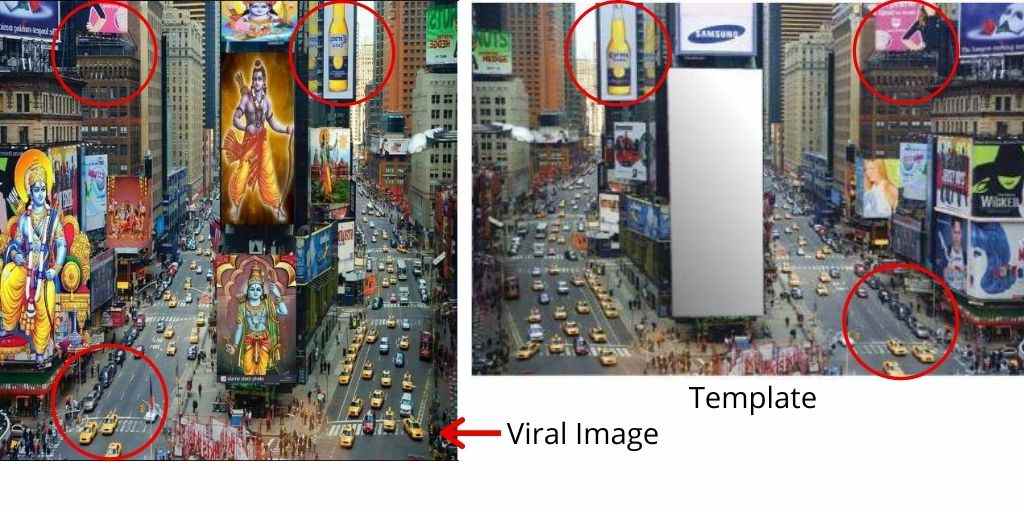 Download Image Of Hindu Deity Ram On Billboards In Times Square Is Photoshopped