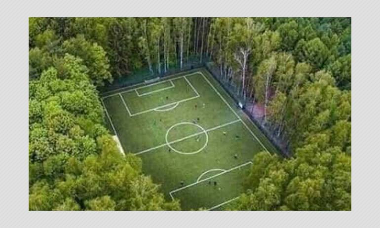 This Is A Football Pitch In Moscow And Not Manipur