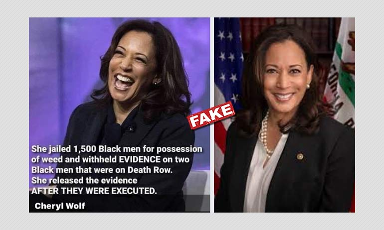 Did Kamala Harris Jail 1,500 Black Men For Marijuana Possession? | BOOM