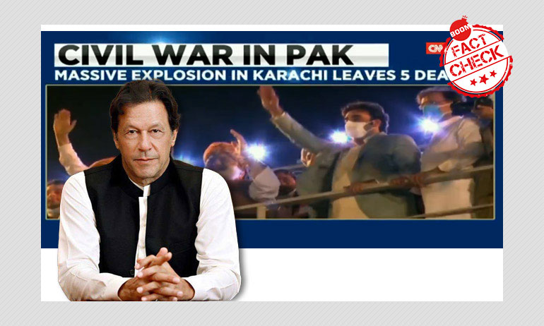 Indian Media Trolled For False Claims Of 'Civil War' In Pakistan | BOOM