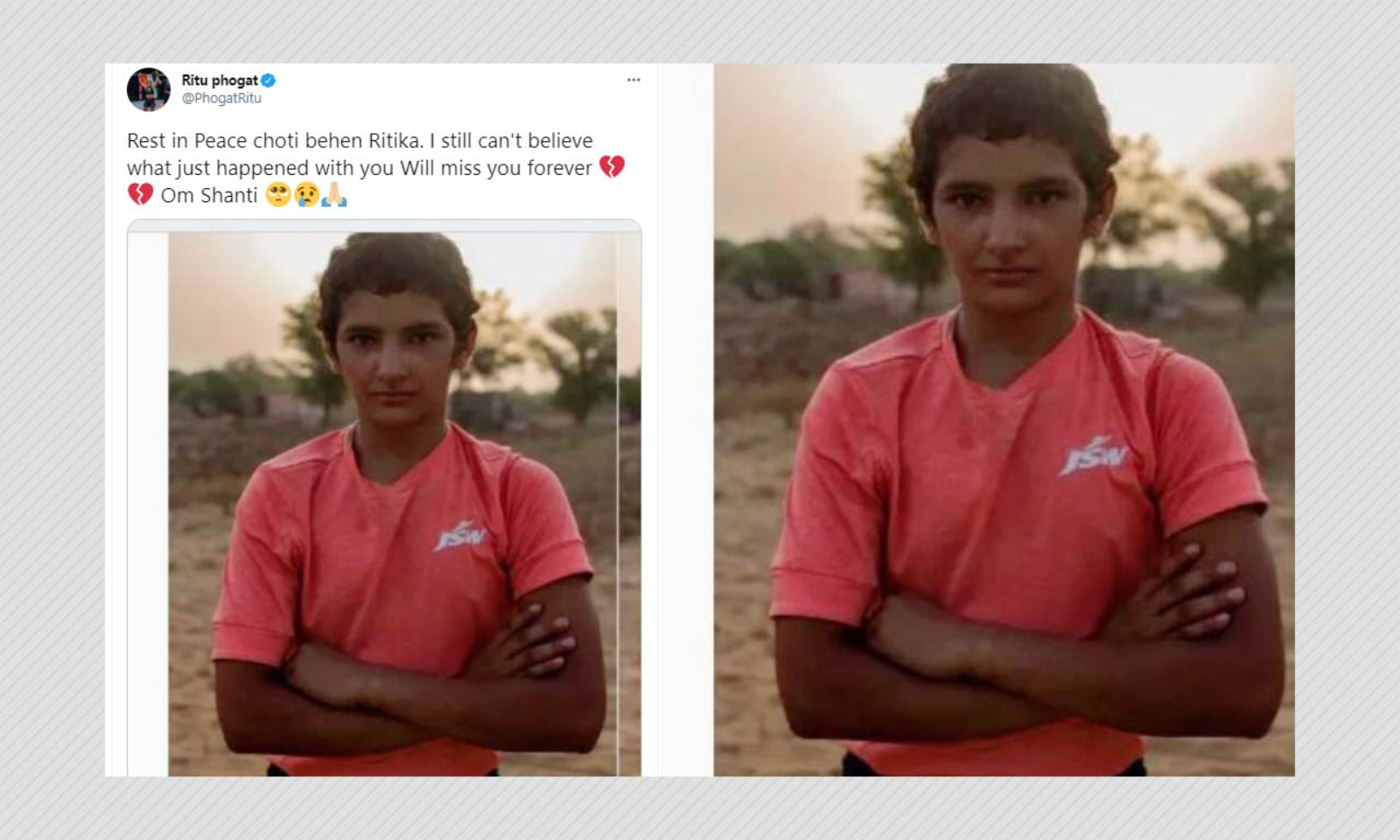 Ritika Phogat Wrestlers Geeta And Babita S Sister Dies By Suicide No Note Found