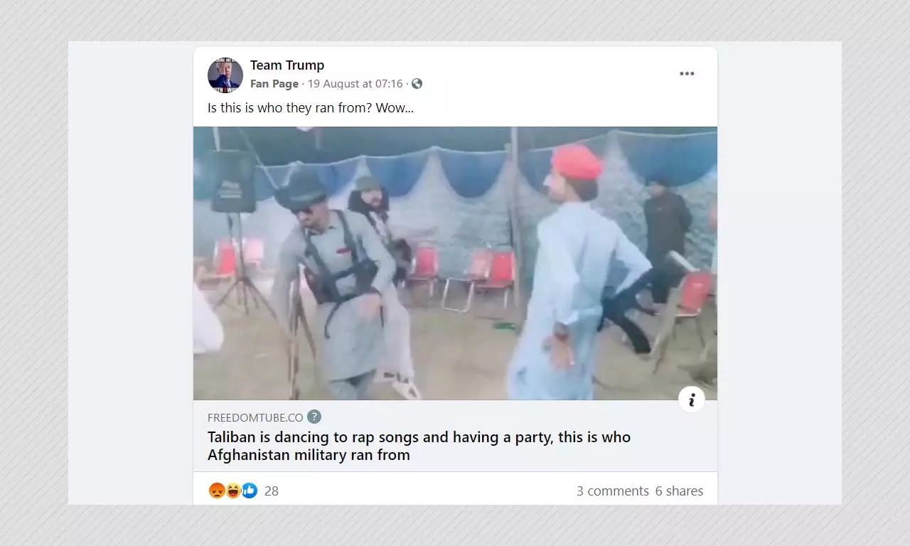 Video From Pakistani Wedding Shared As Taliban Fighters Celebrating | BOOM