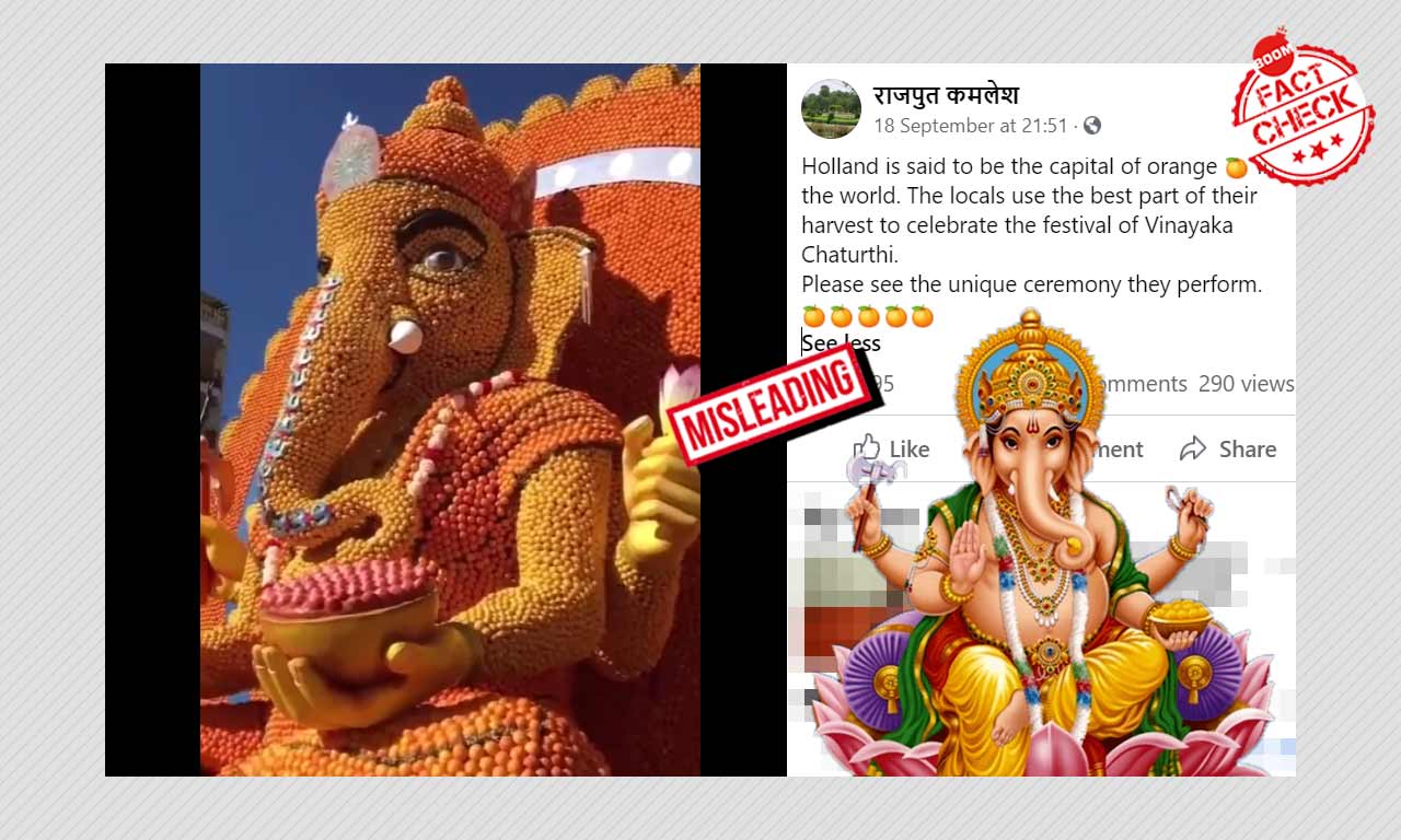 Chaturthi Xxxvideo - 2018 Video From France Viral As Ganesh Chaturthi Celebrations In Holland |  BOOM