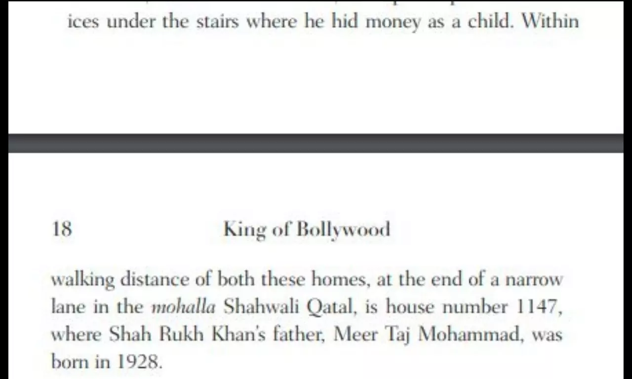 Excerpt from King of Bollywood by Anupama Chopra