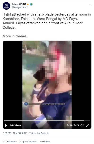 Alipurduar Xxx Videos - Video Of Assault On West Bengal College Student Viral With False Claim |  BOOM