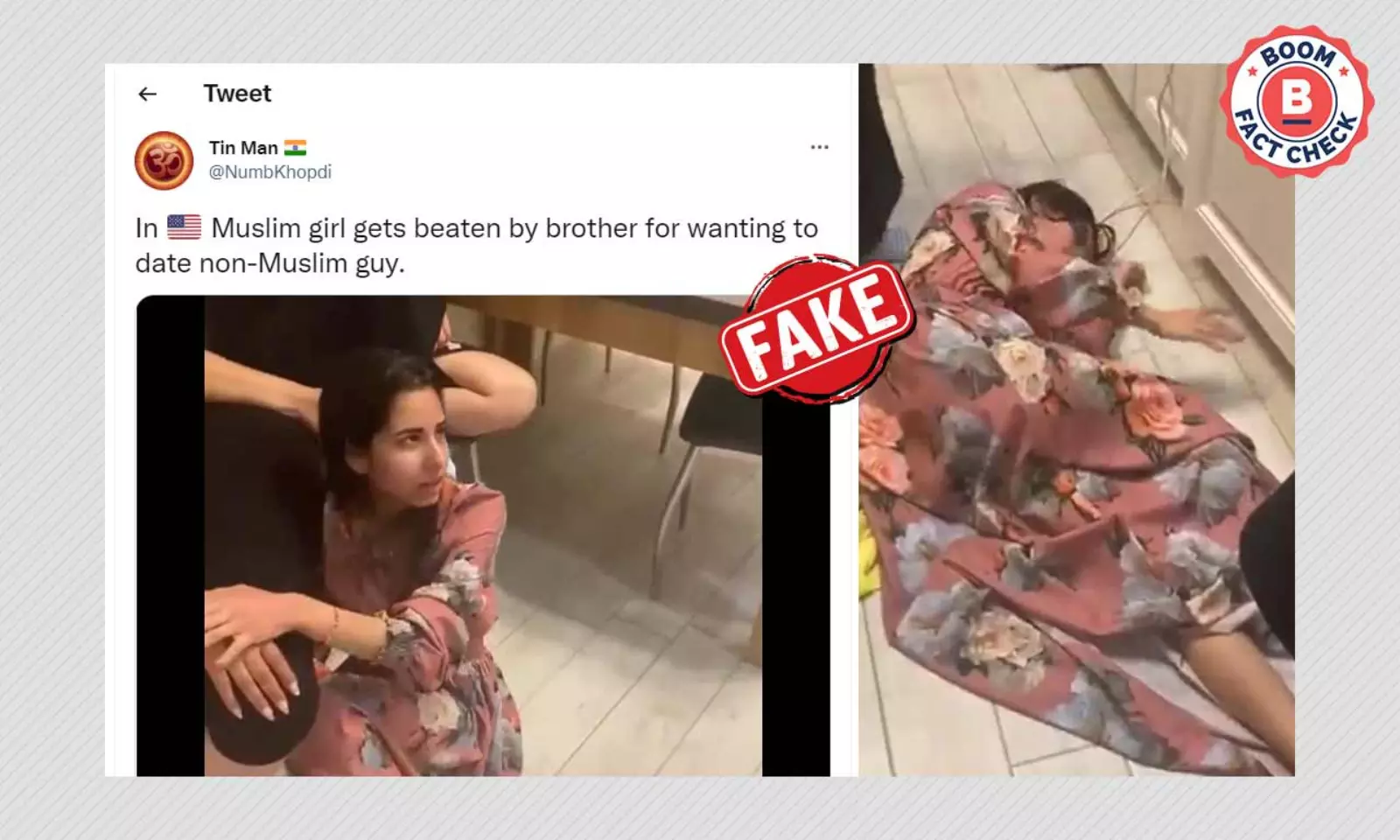 Video Of A Muslim Woman Assaulted By Her Family In Russia Peddled With  False Claims | BOOM