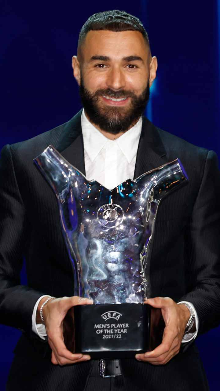 Karim Benzema wins UEFA Men's Player of the Year award