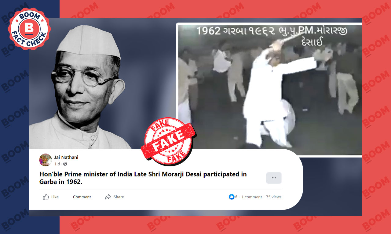 Video of Gujarat Businessman Misidentified As Morarji Desai Playing ...