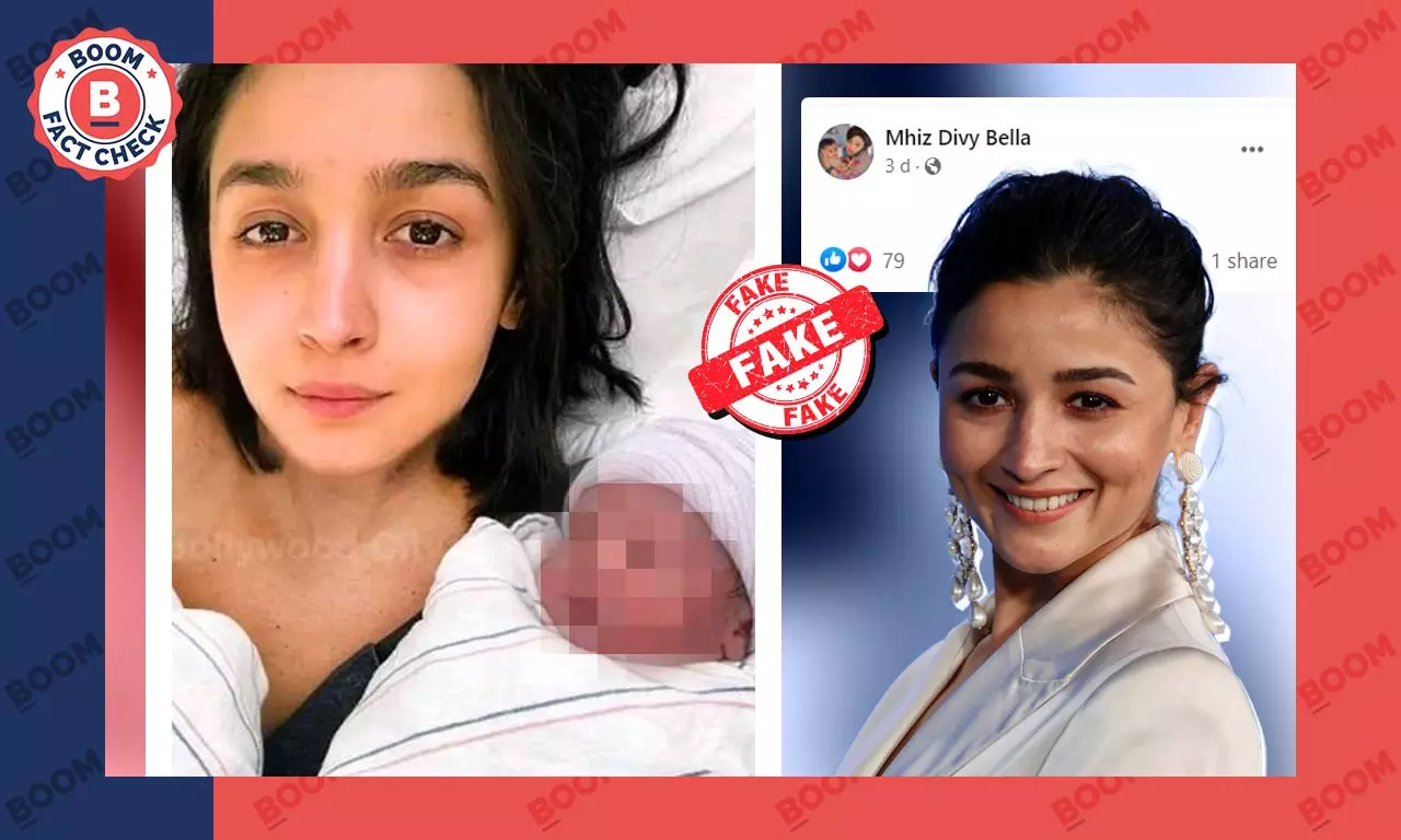 1280px x 768px - Viral Photo of Alia Bhatt With A Newborn Baby Is Morphed | BOOM