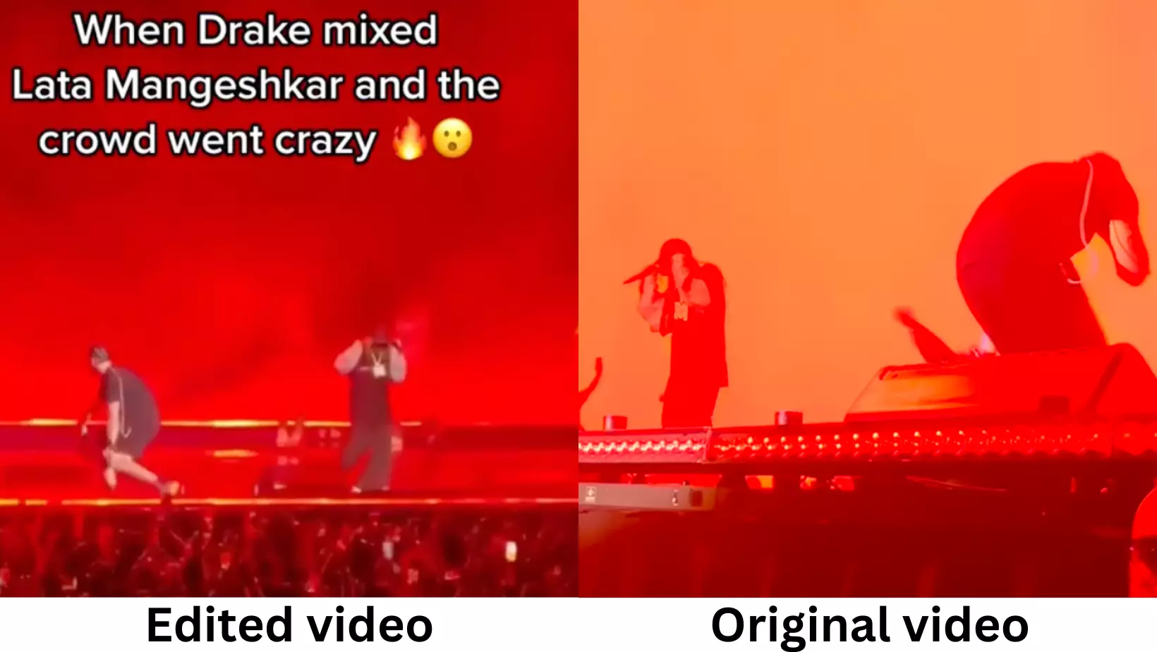 Viral Video of Lata Mangeshkar Song Being Played at Drake Concert Is  Doctored | BOOM