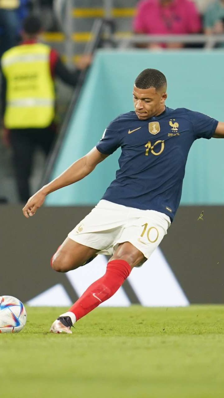 France 2-1 Denmark: Kylian Mbappe hits brace and sets records as