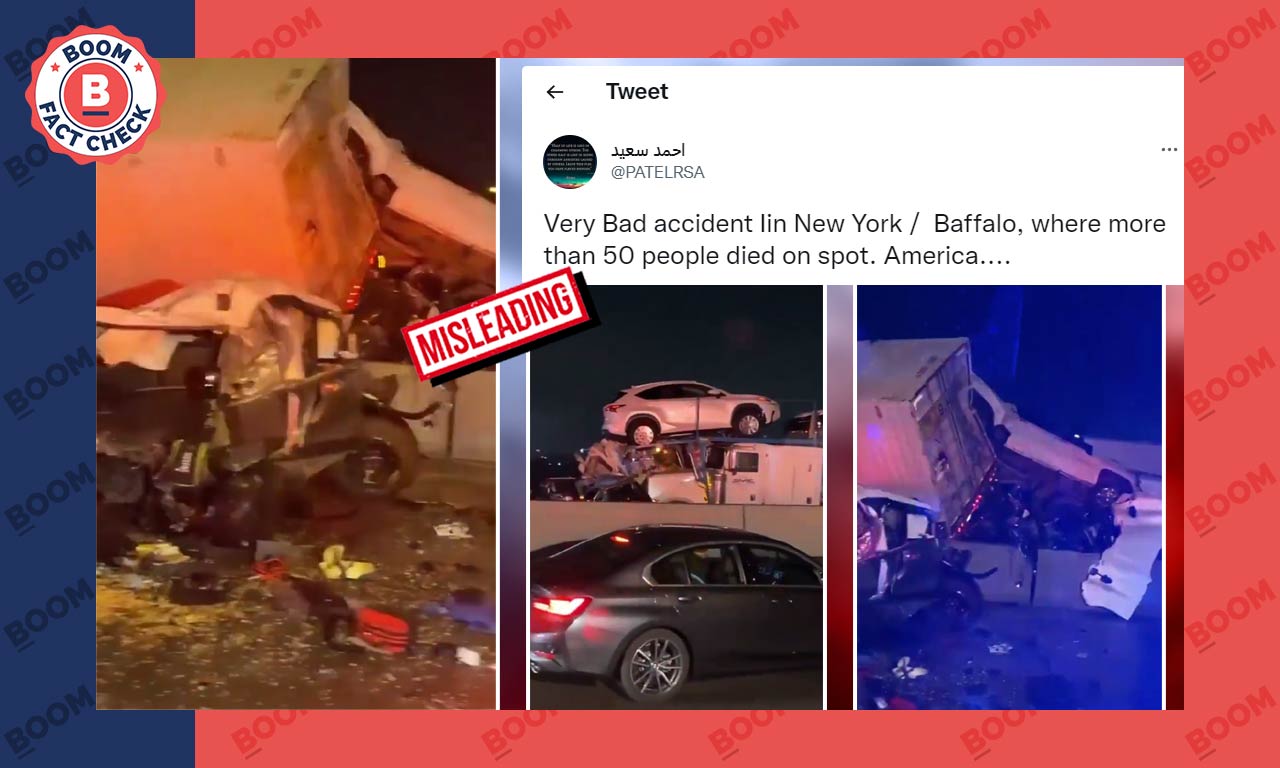 2021 Video Of Deadly Pile-Up In Texas Peddled As New York