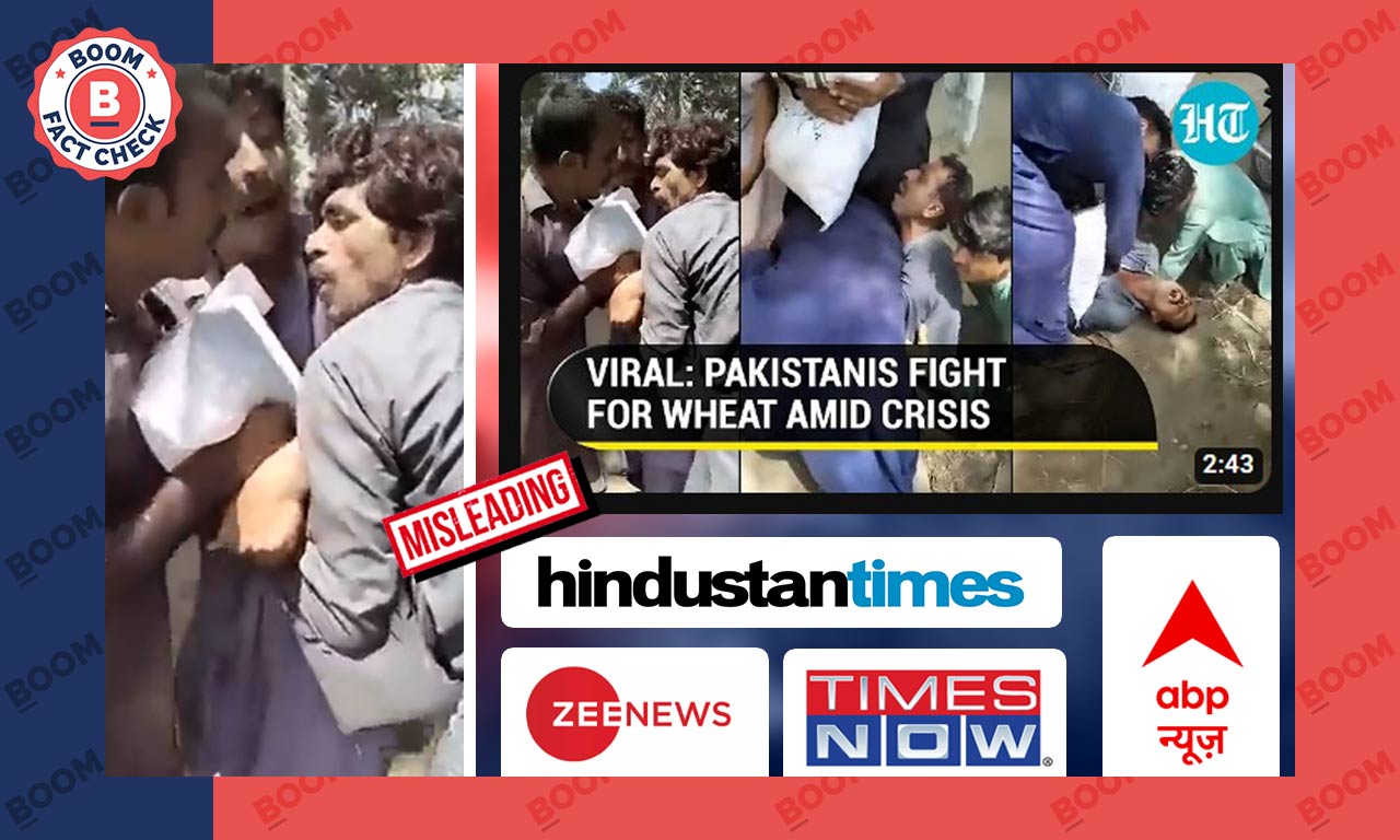 Old Video Of People Fighting Over A Wheat Sack Falsely Linked To Pak ...