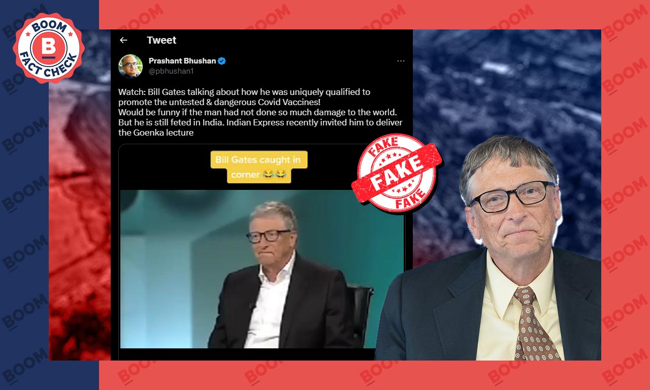 Video Of Bill Gates Being Accused Of Profiting Off COVID Vaccines Is A ...