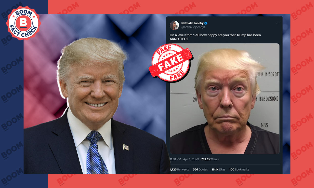 AI-Generated Fake Donald Trump Mug Shot Photos Go Viral | BOOM