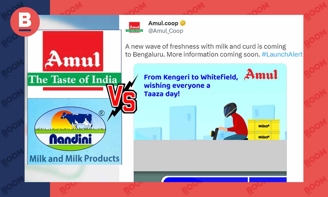 Amul Vs Nandini: Is Politics The Fly In Karnataka's Milk Row? | BOOM