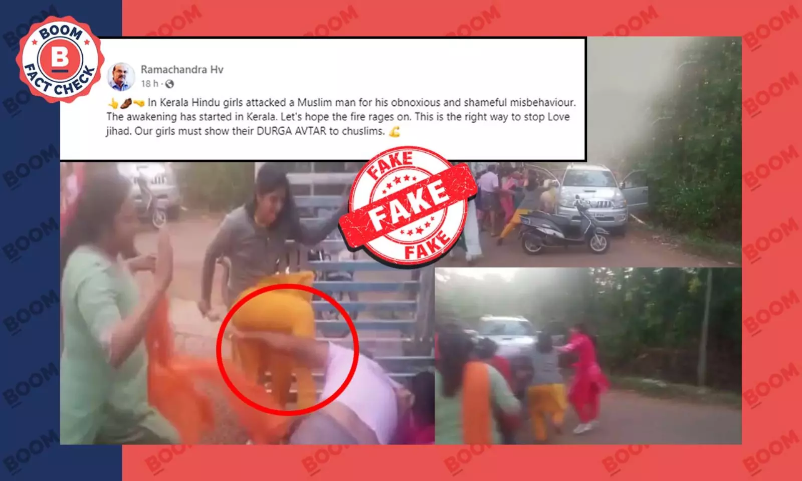 Video Of Women Beating Man In Kerala Peddled With False Communal Claim |  BOOM