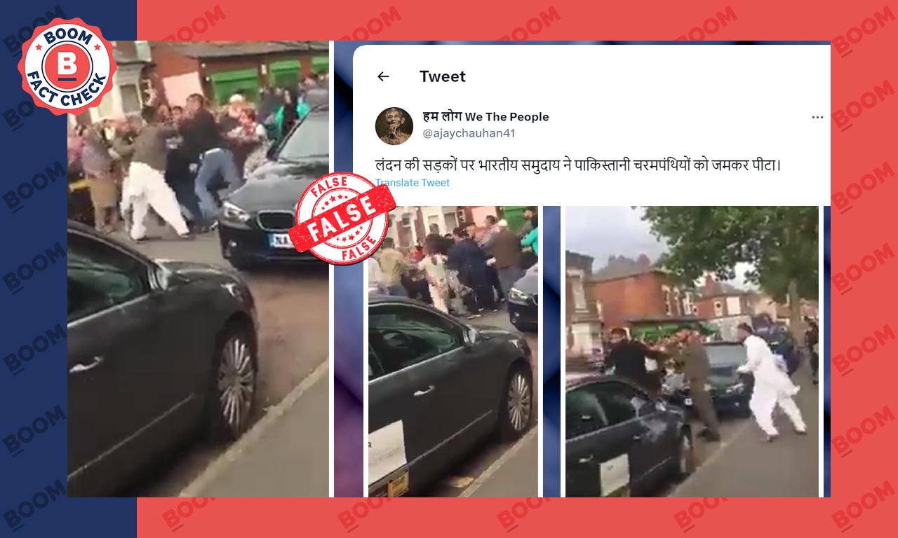 Old Video Of A Brawl Falsely Shared As Indians Beating Up Pakistanis In The UK