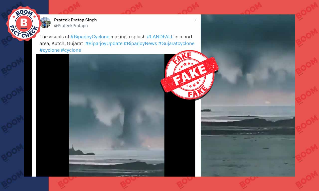 CGI Video of Tornado Shared As Cyclone Biparjoy