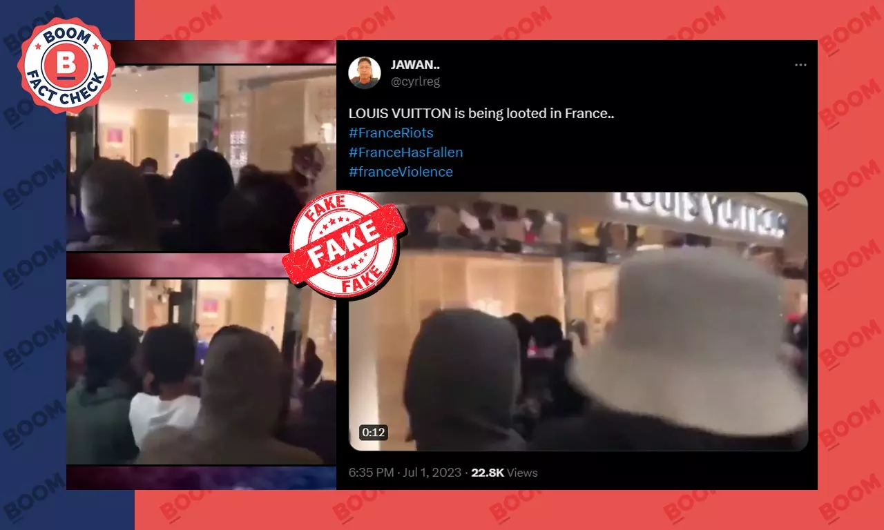 Protesters loot Louis Vuitton store in Portland. Viral video - India Today