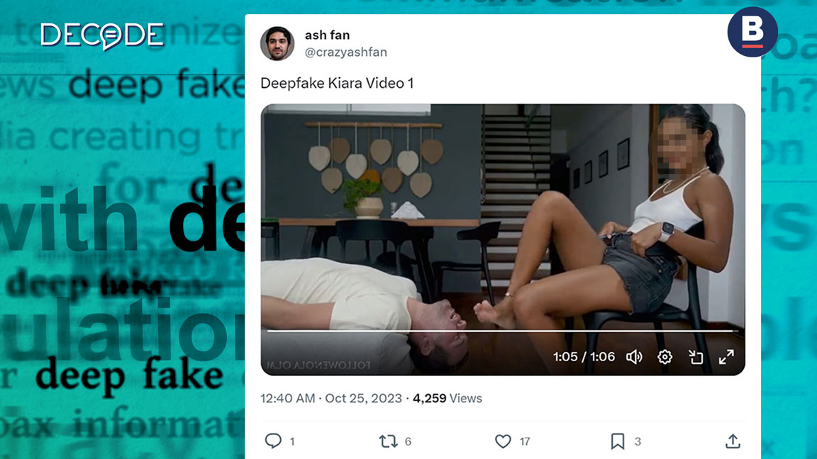 Xxx Video Dgp Believe - India has a Deepfake Problem. But Is It A Crime? | BOOM