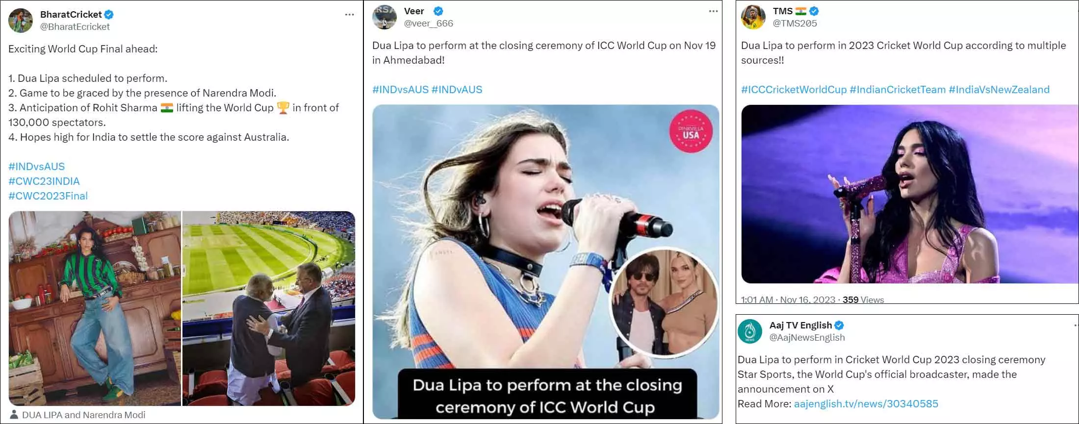 How Rumours Of Dua Lipa Performing At World Cup Finals Became News