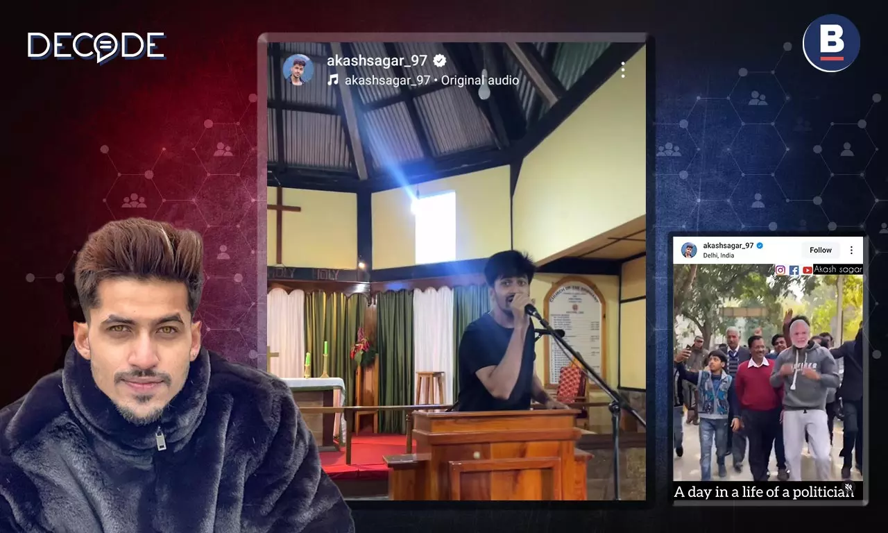 Akash Sagar’s Viral Church Video Adds to His History of Provocative Content